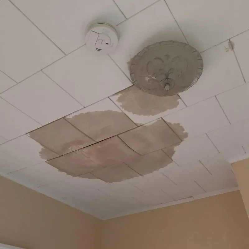Ceiling Water Damage Repair in Easton, MA